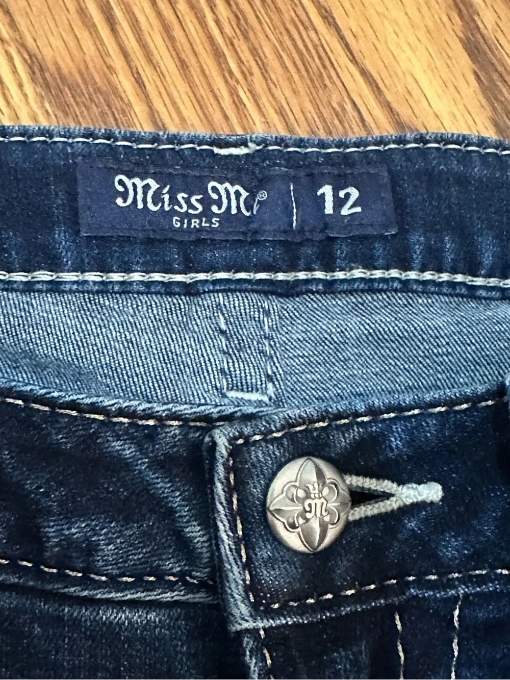 Miss Me Girls Bootcut Stretch Jeans 12